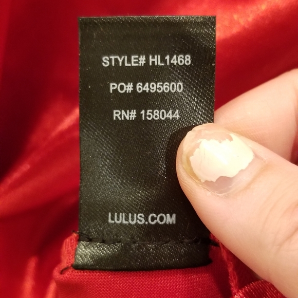 Lulus Malory Strapless Satin Cocktail Dress M NWT - Picture 6 of 8